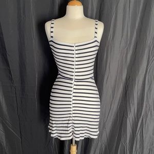 Reformation stripped dress